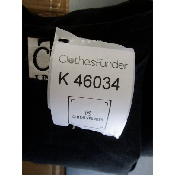 CTC Linens Top Large Blouse Pullover Lagenlook Peasant Cottage Core - Picture 10 of 10